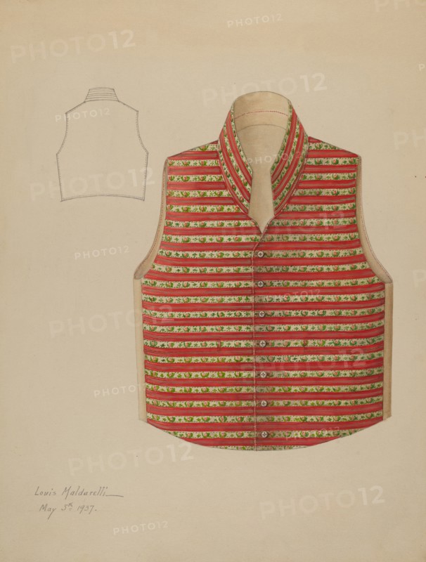 Waistcoat, 1937.