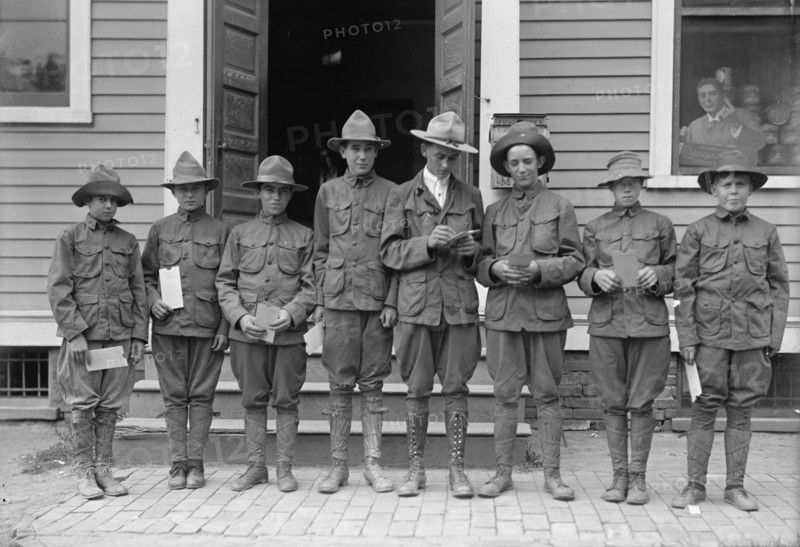 Boy Scouts, 1913.