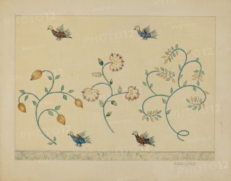 Curtain, c. 1936.