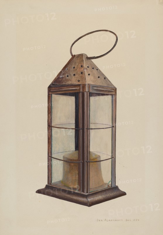 Lantern, c. 1940.