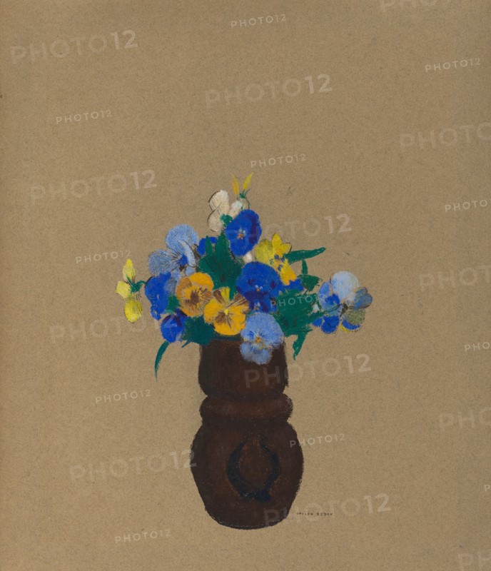 Pansies, c. 1905.