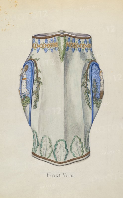 Pitcher, c. 1936.