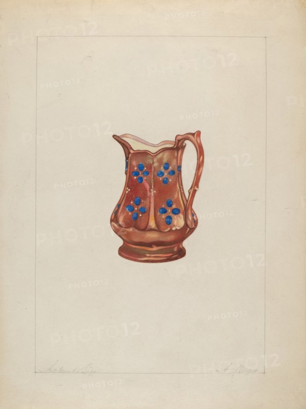 Pitcher, c. 1937.
