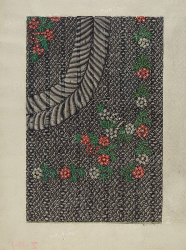 Quilt, 1935/1942.