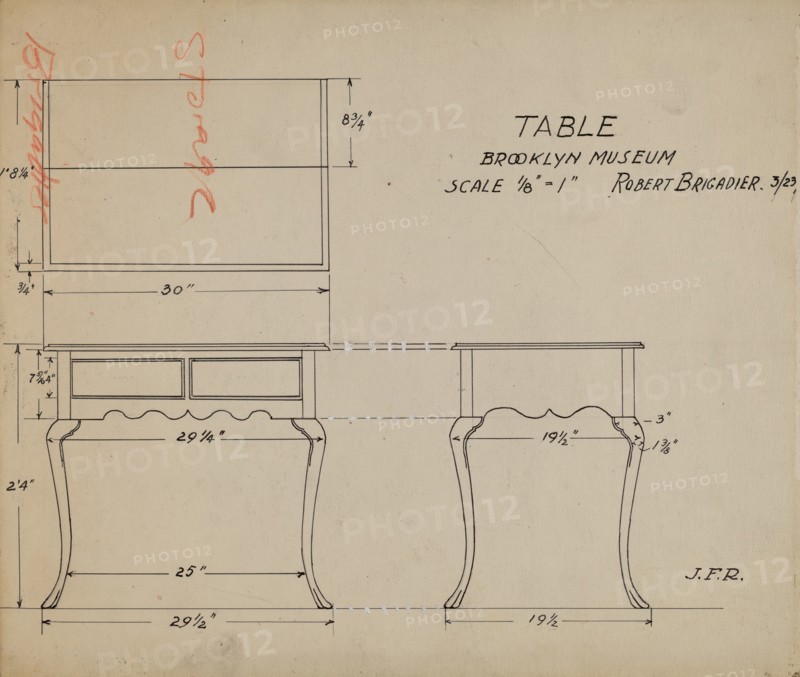 Table, 1935/1942.