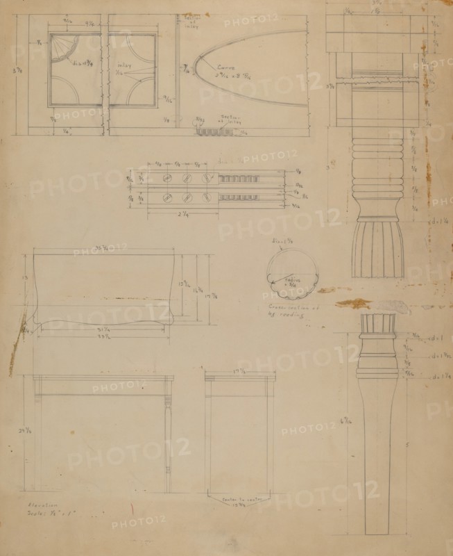 Table, 1935/1942.