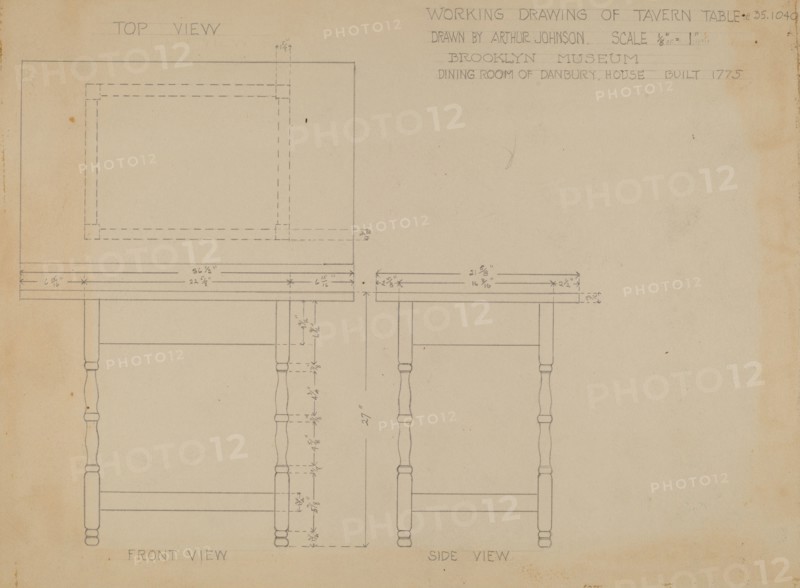 Table, 1935/1942.