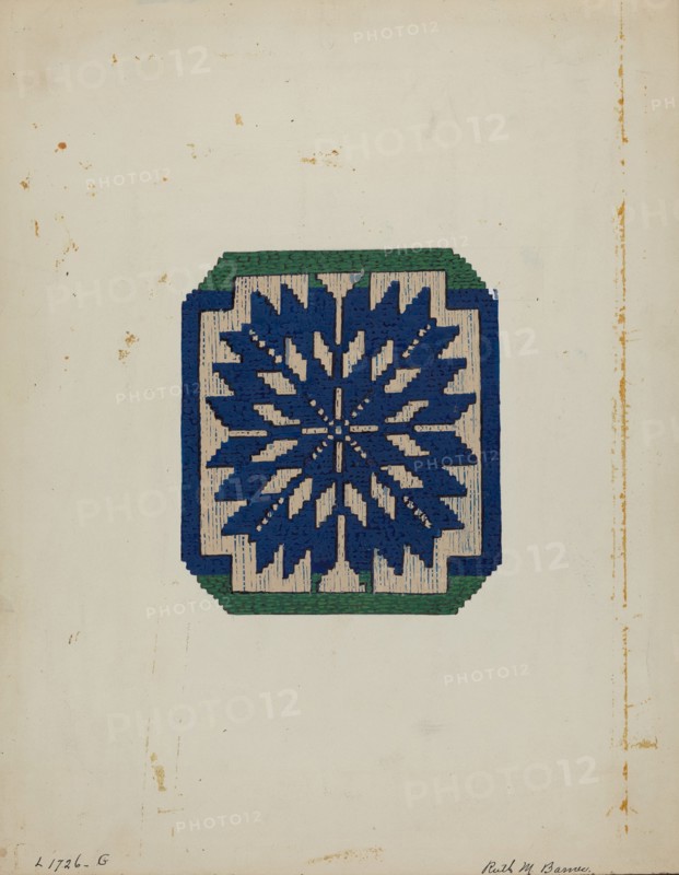 Coverlet, c. 1936.