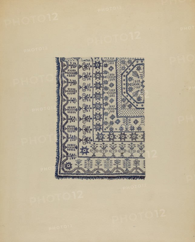 Coverlet, c. 1936.