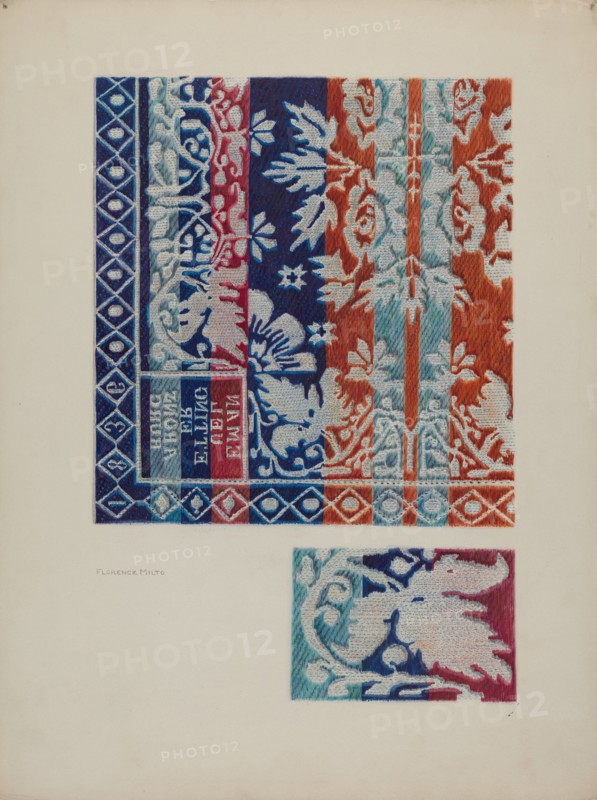 Coverlet, c. 1940.