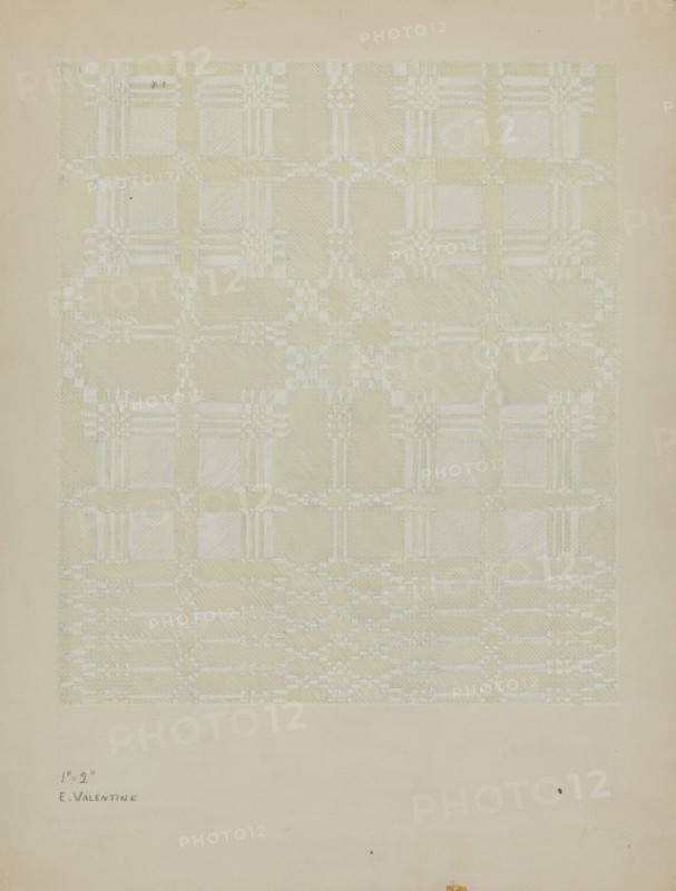 Coverlet, c. 1940.