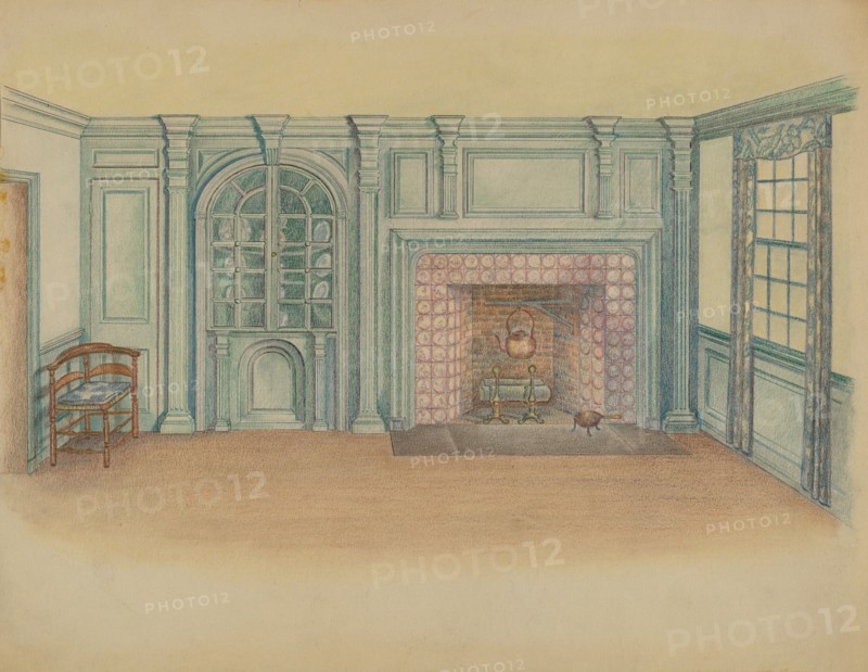 Interior, c. 1936.