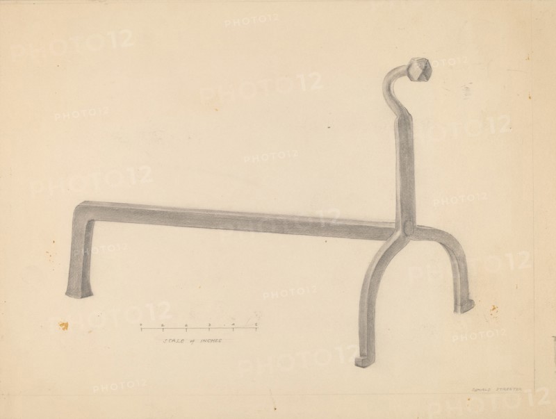 Andiron, 1935/1942.
