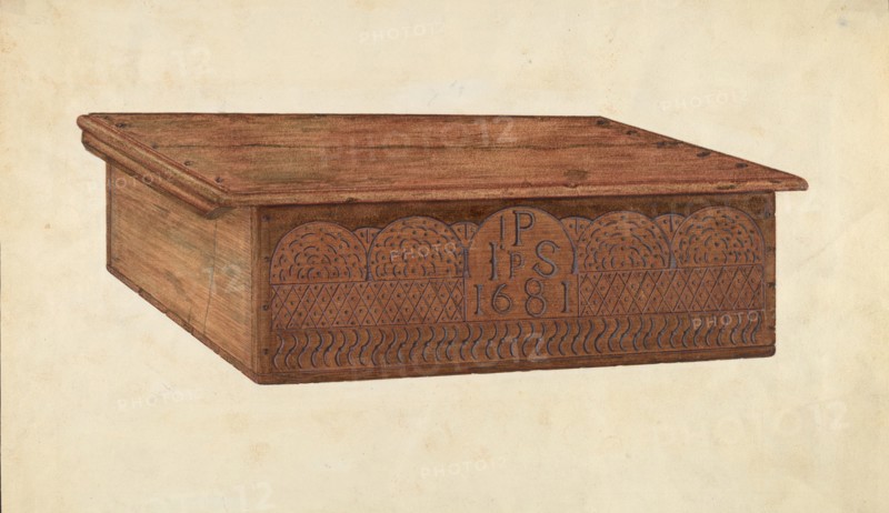 Bible Box, c. 1940.