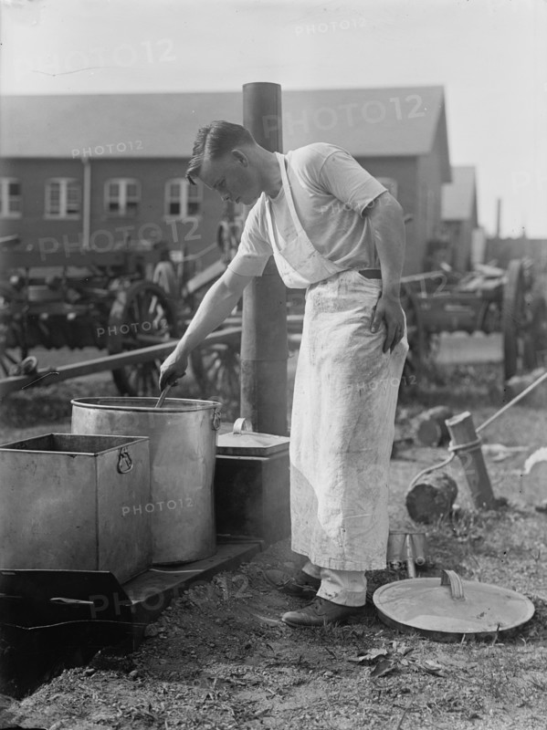 Camp, 1917 or 1918.