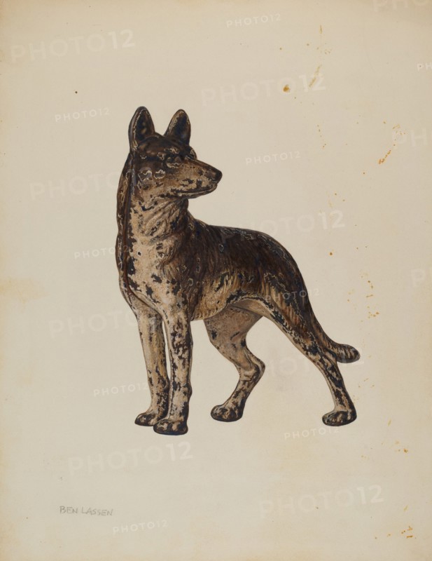 Door Stop, c. 1940.