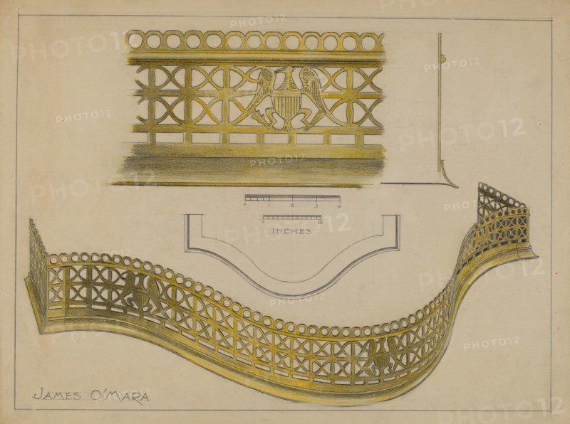 Fire Rail, c. 1936.