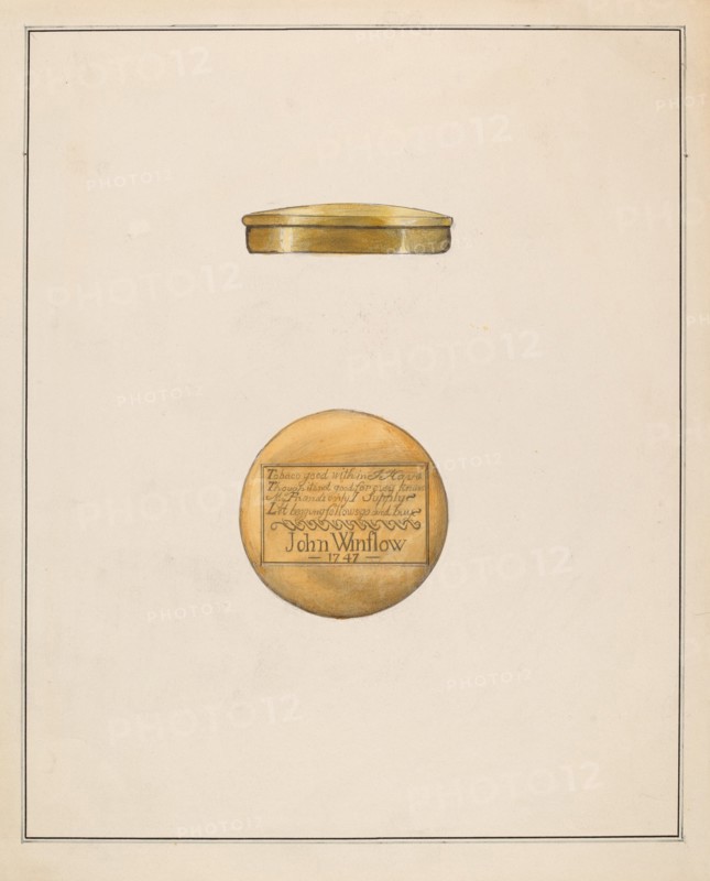 Snuff Box, c. 1936.