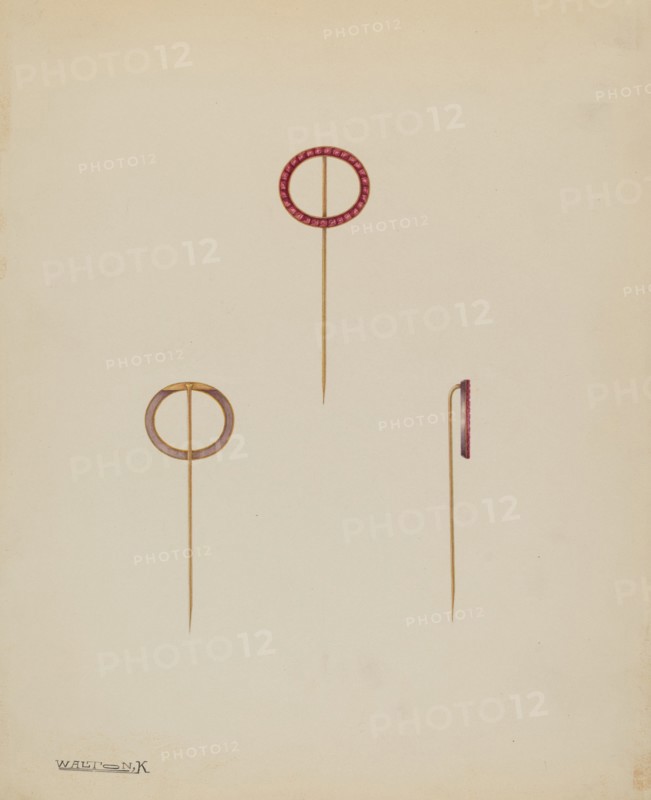 Stick Pin, c. 1938.