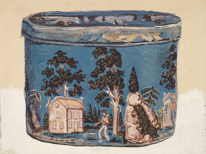 Bonnet Box, c. 1936.