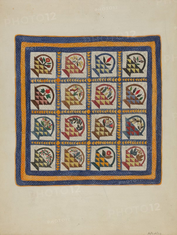 Coverlet, 1935/1942.