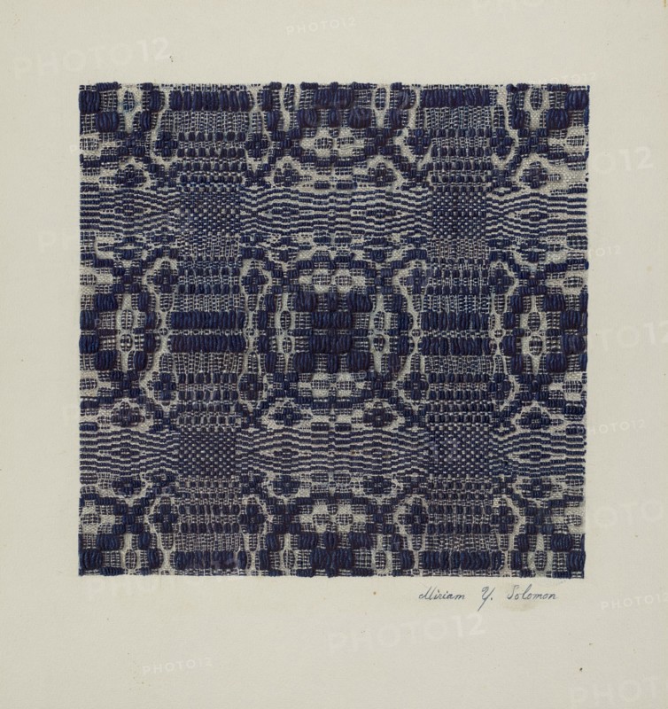 Coverlet, 1935/1942.