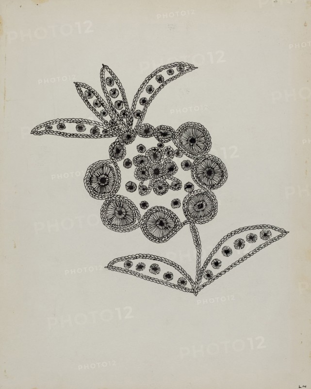 Needlework, c. 1936.