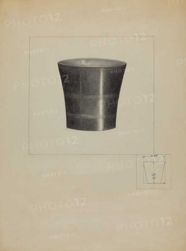 Pewter Beaker, 1936.