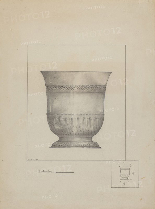 Pewter Cup, c. 1936.