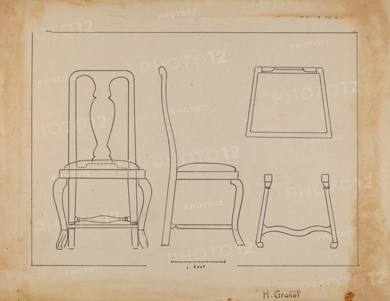 Side Chair, c. 1937.
