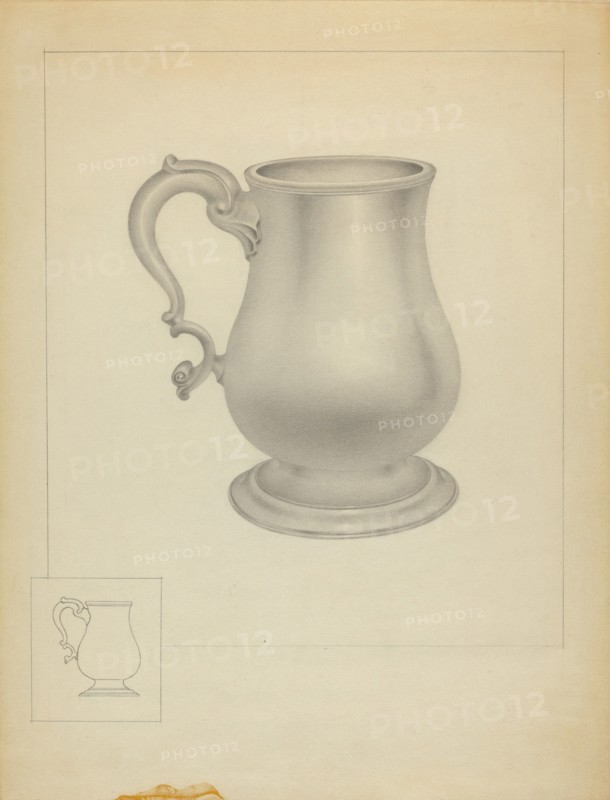 Silver Mug, c. 1936.