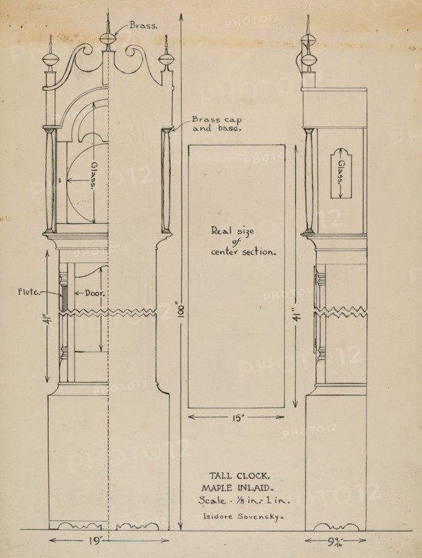 Tall Clock, c. 1936.