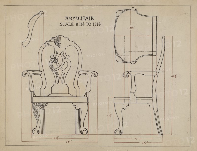 Arm Chair, 1935/1942.