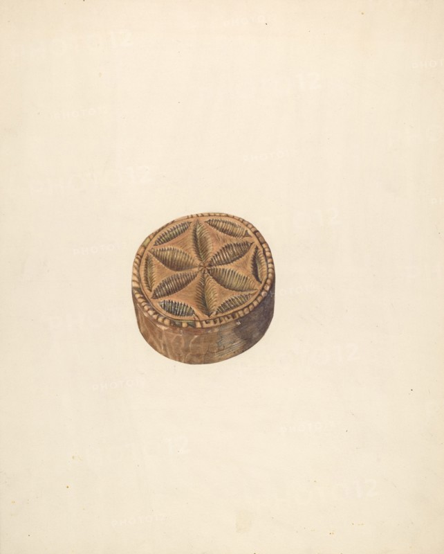 Butter Mold, c. 1941.