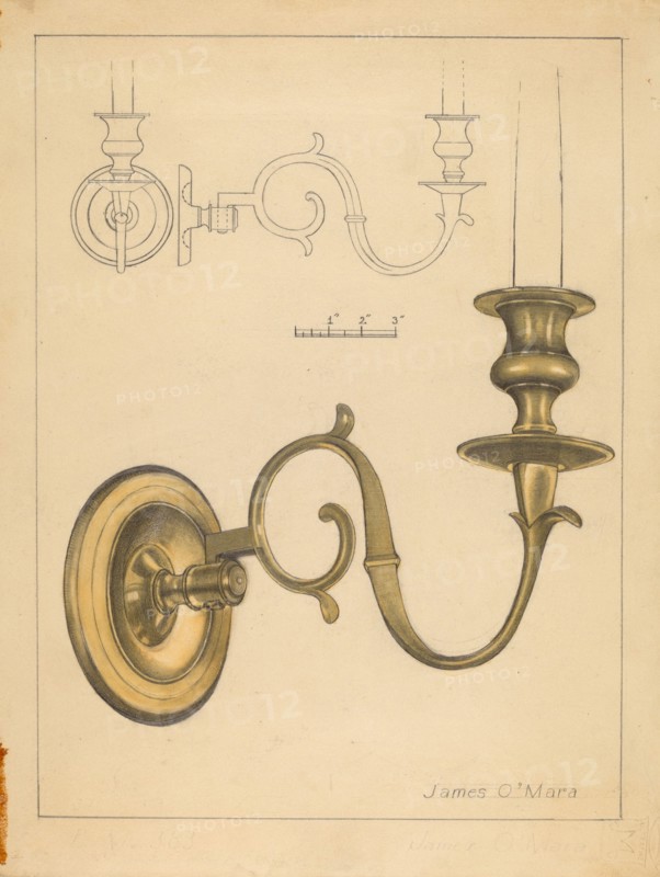 Candlestick, c. 1936.