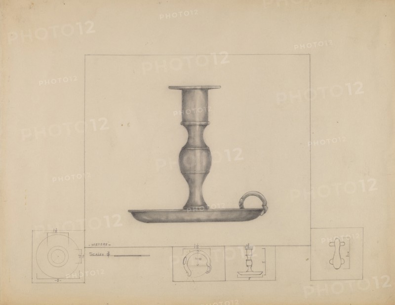 Candlestick, c. 1936.