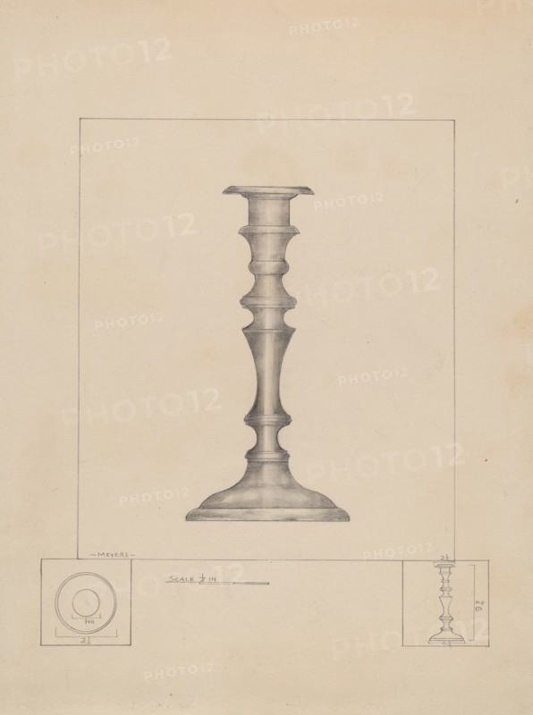 Candlestick, c. 1936.