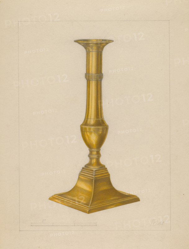 Candlestick, c. 1937.