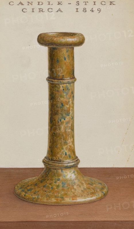 Candlestick, c. 1937.