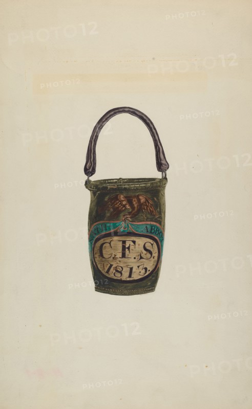 Fire Bucket, c. 1939.