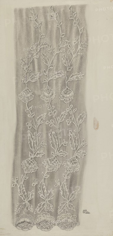 Lace Detail, c. 1938.