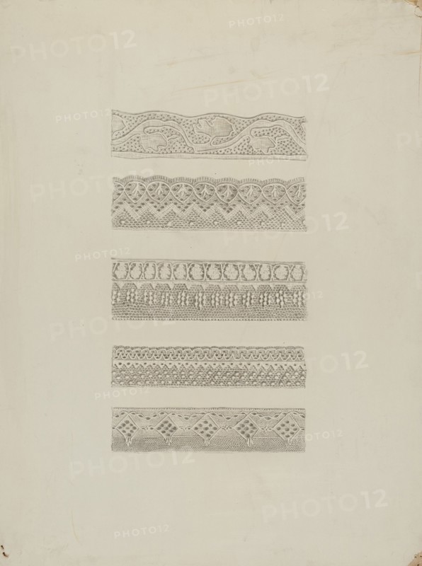 Lace Edging, c. 1942.