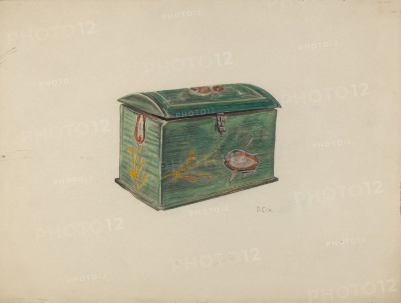 Painted Box, c. 1953.