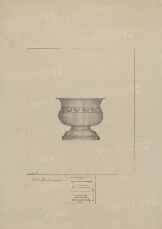 Pewter Bowl, c. 1936.
