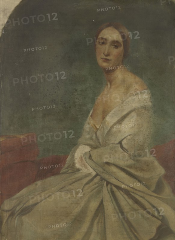 Portrait d'une femme.