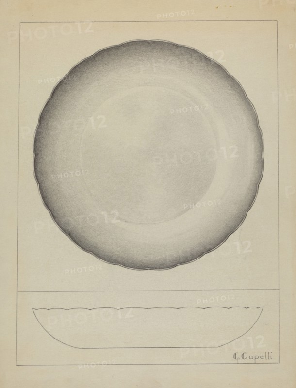 Silver Bowl, c. 1936.