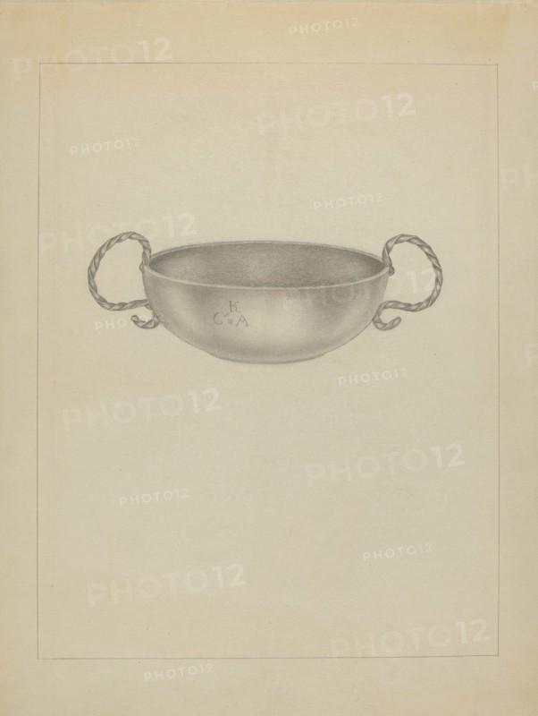 Silver Bowl, c. 1936.