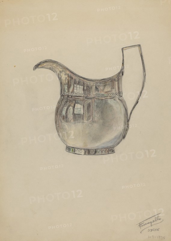 Silver Pitcher, 1936.