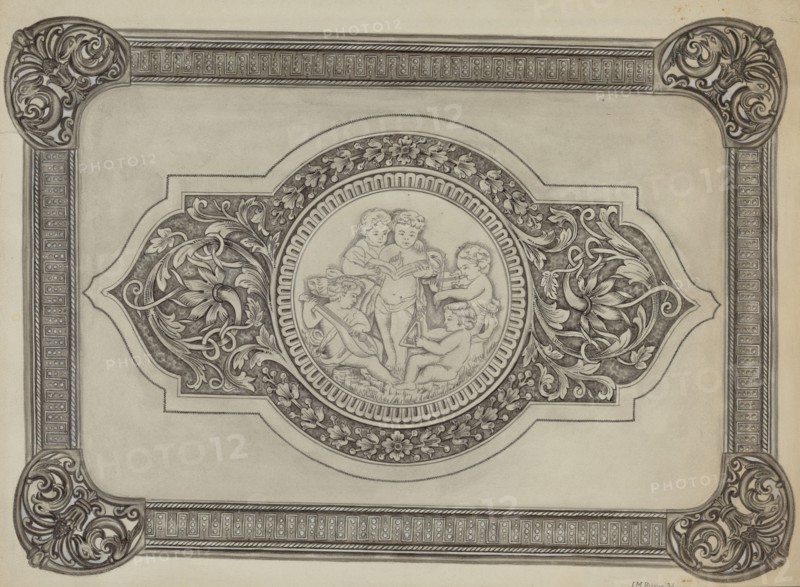 Silver Tray, c. 1937.