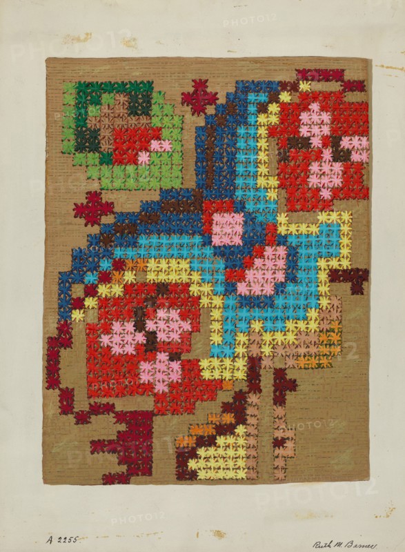 Table Cover, c. 1936.